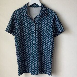 Tory Sport Printed Tech Twill Polo Shirt